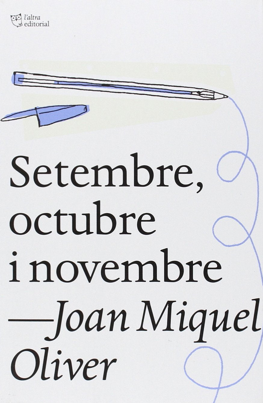 Setembre, octubre i novembre book