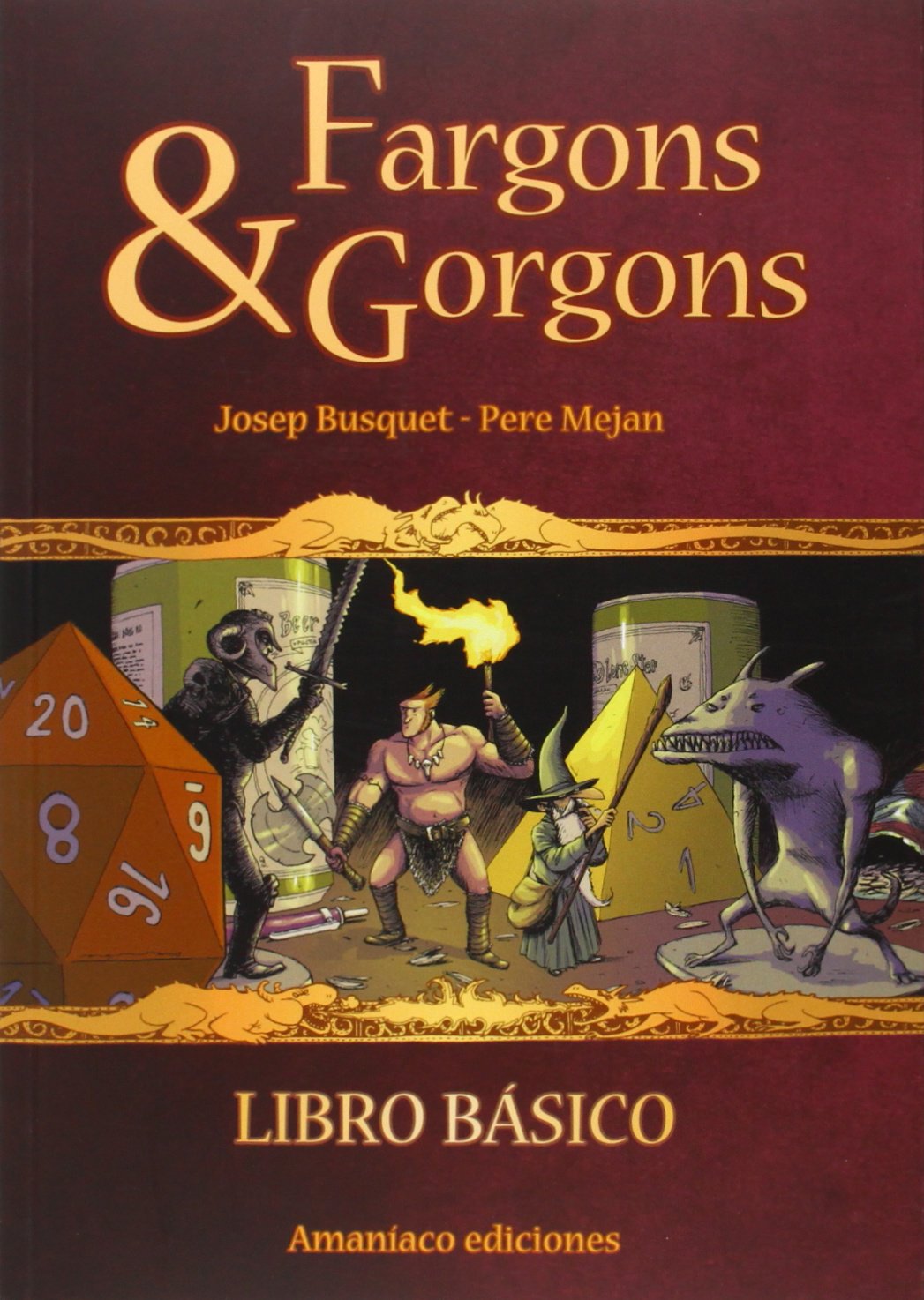 Fargons & Gorgons (Biblioteca Amaníaco, Band 9) Manga