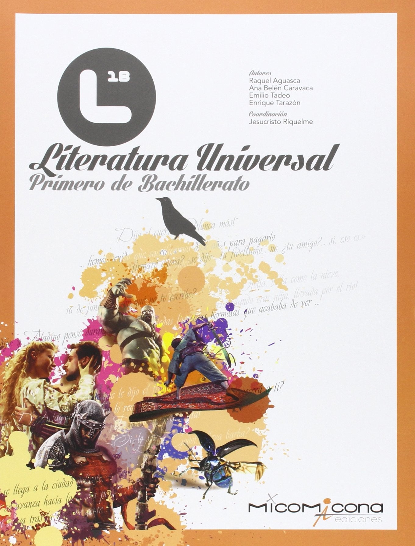 Literatura universal 1º Bachillerato Books