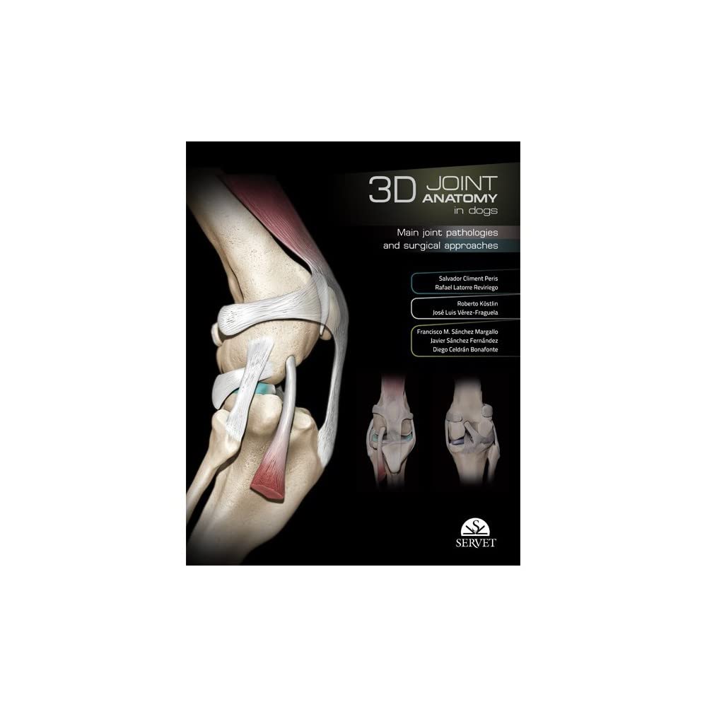 3D Joint Anatomy in Dogs. Main joint pathologies and surgical approaches book