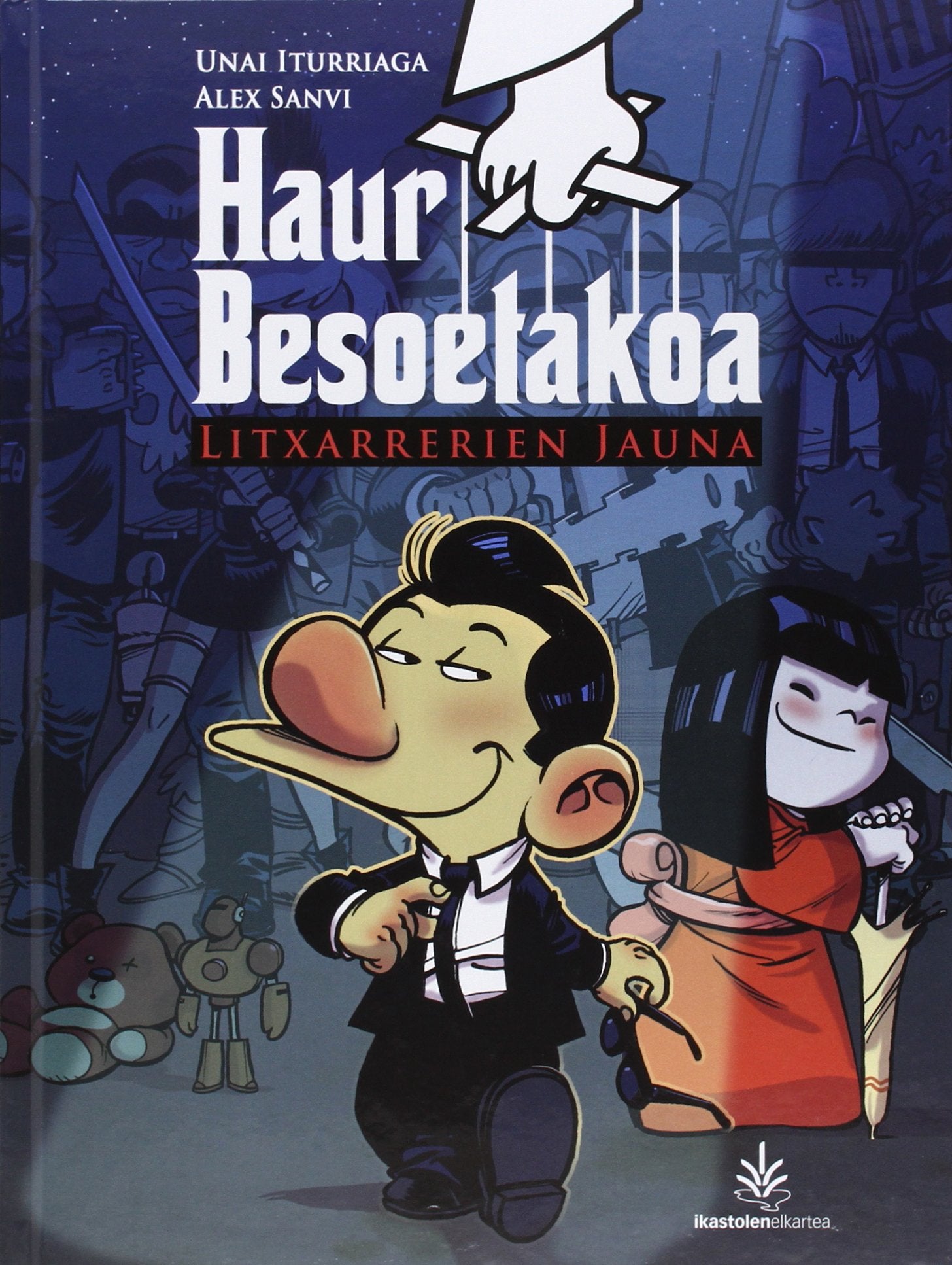 HAUR BESOETAKOA - LITXARRERIEN JAUNA book