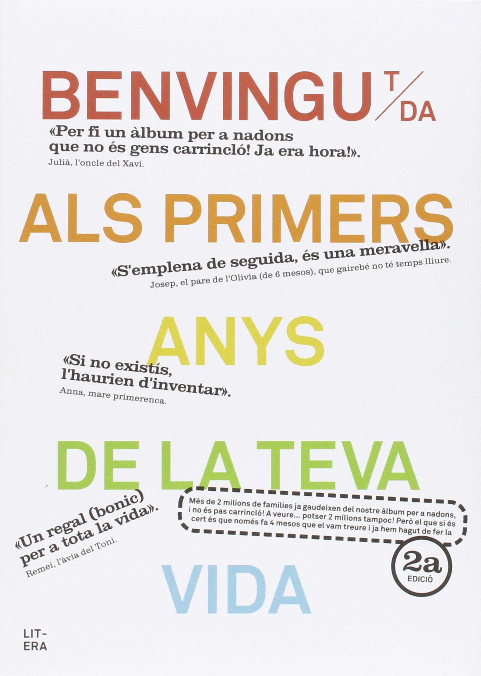Benvingut/da als primers anys de la teva vida book