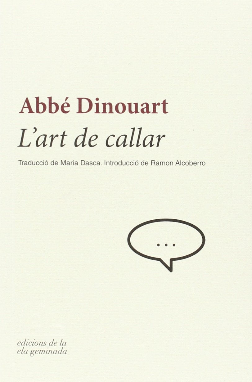 L'art de callar (QUADRÍVIUM, Band 13) Philosophy