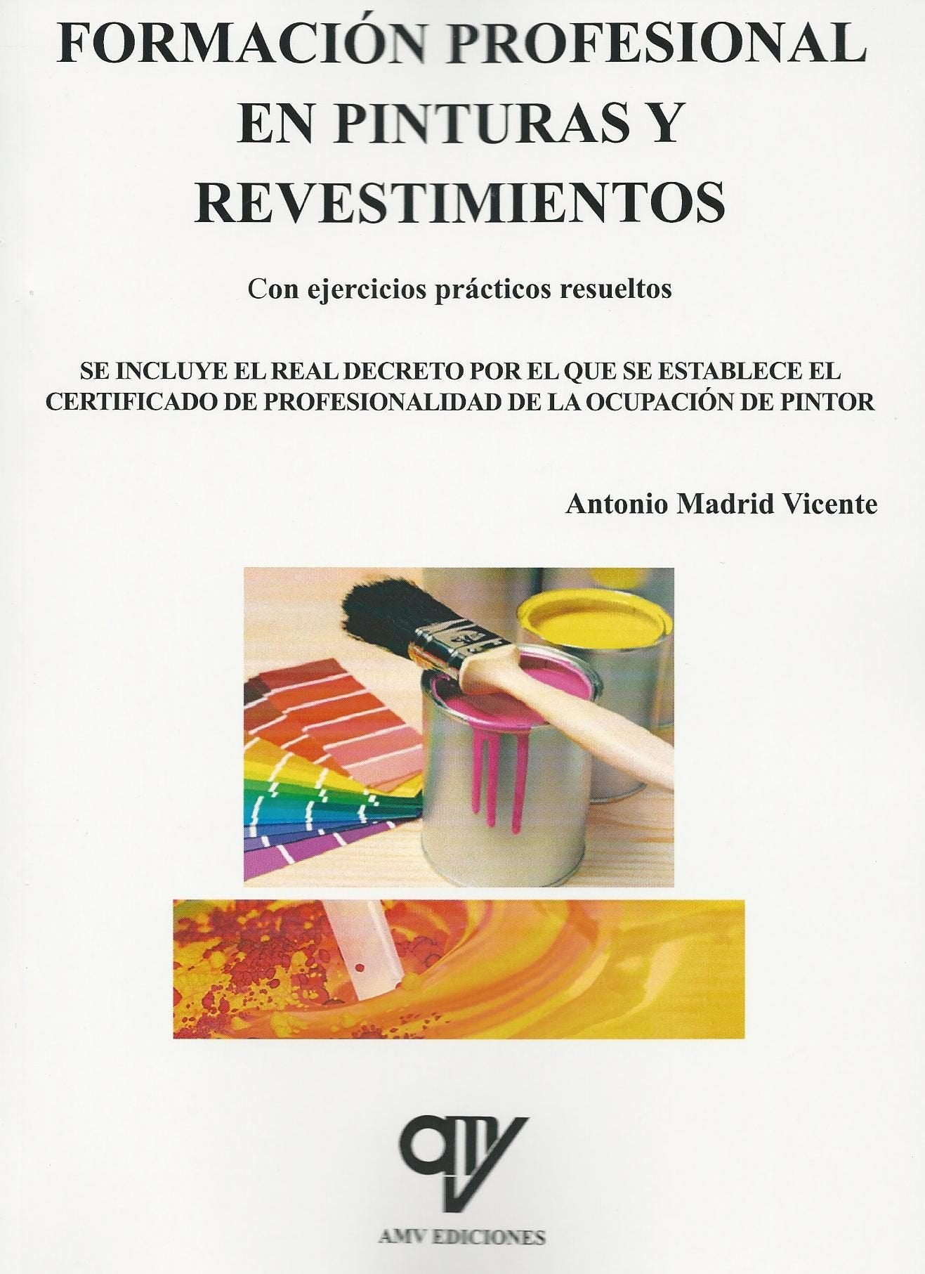 Formación profesional en pinturas y revestimientos book