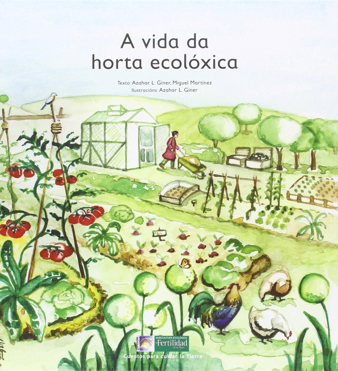 A vida da horta ecoloxica book