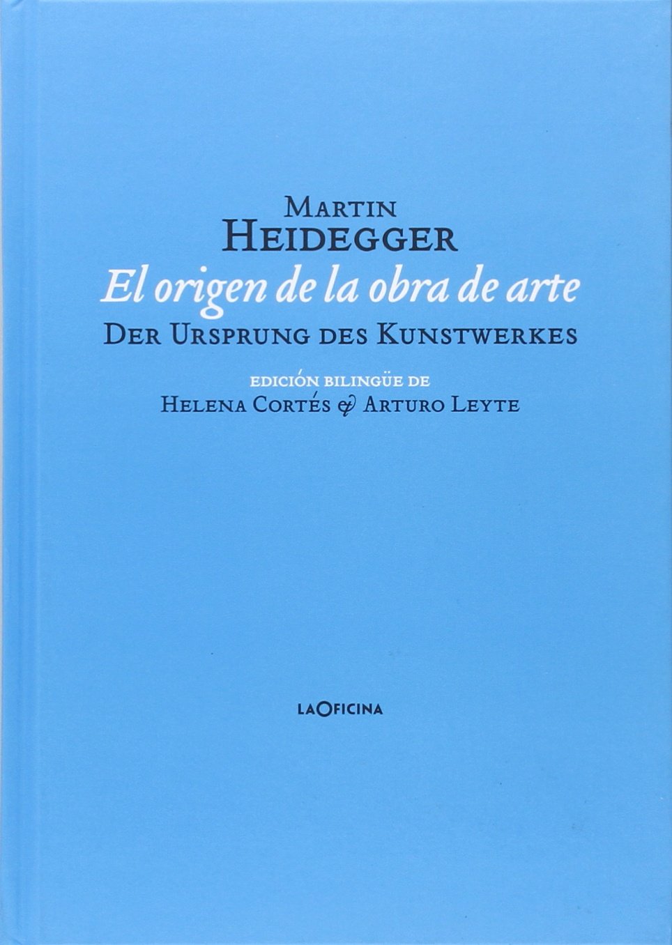 El origen de la obra de arte Philosophy