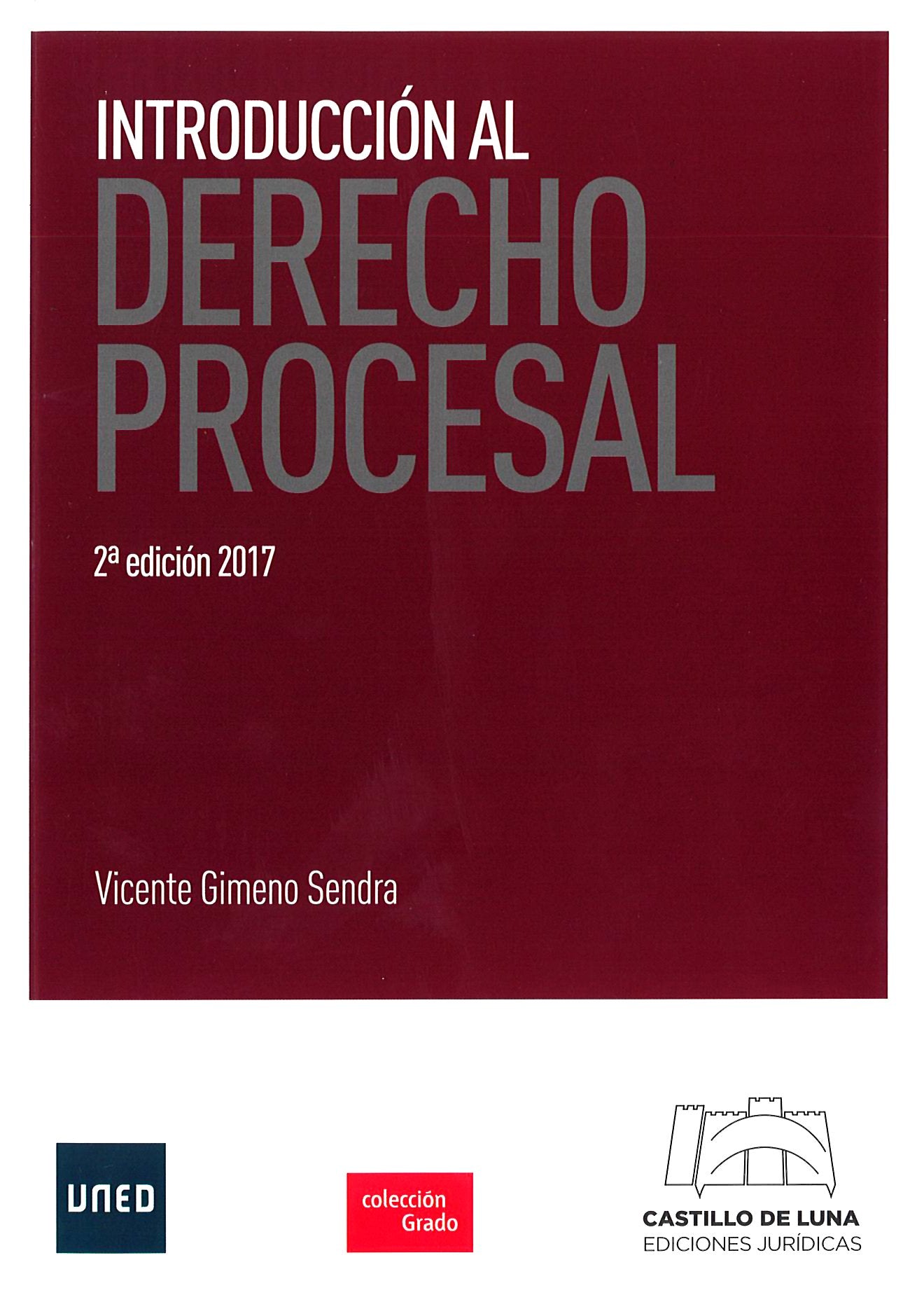 Introduccion al derecho procesal (Grado, Band 1) Books