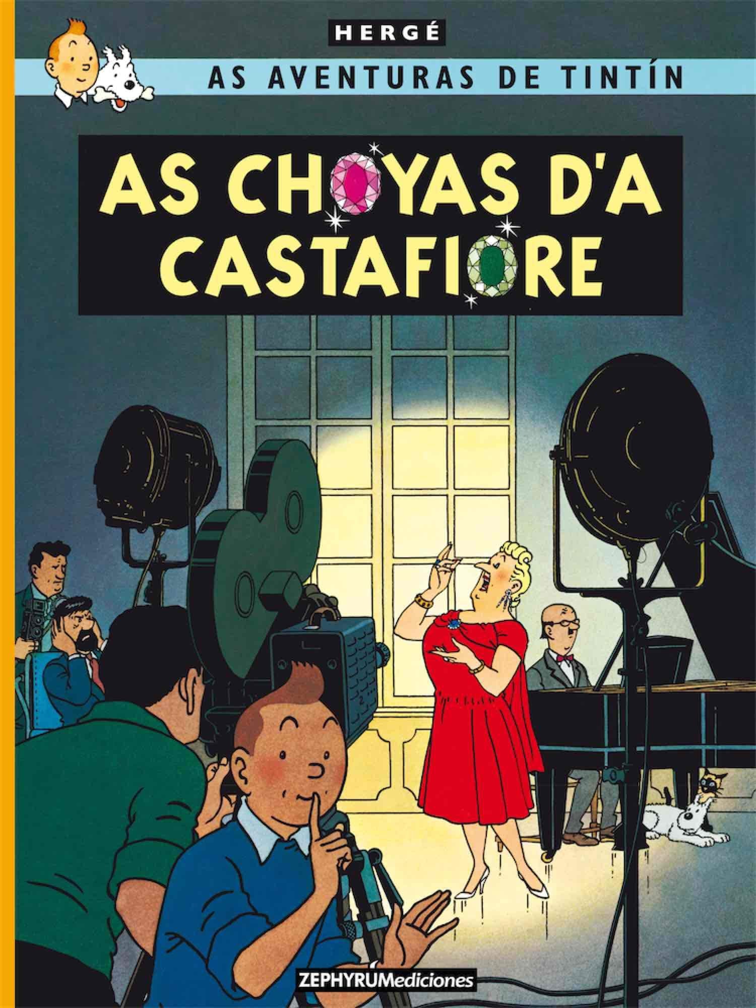As choyas d'a Castafiore (As aventuras de Tintín, Band 1) Manga