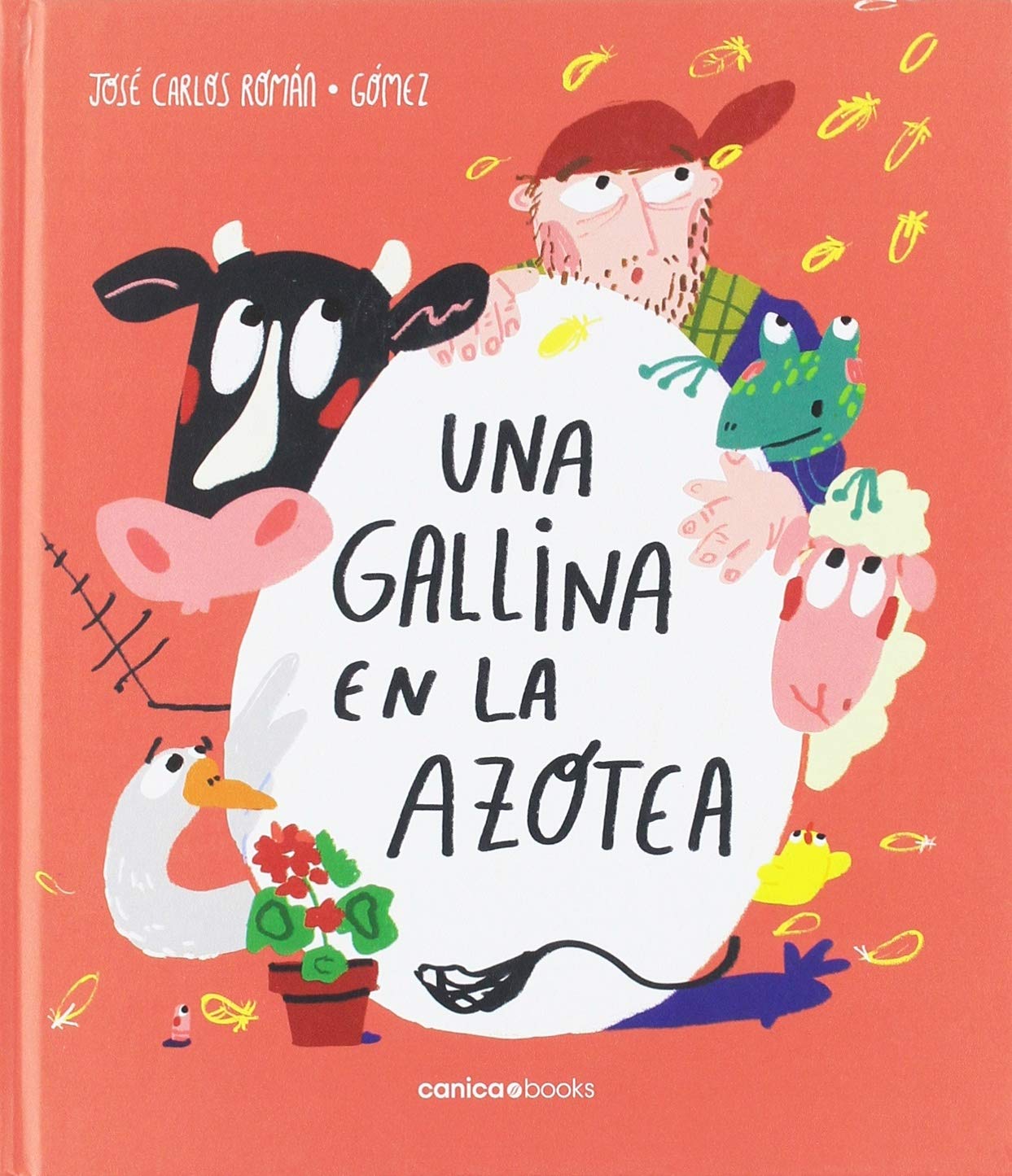 Una gallina en la azotea book