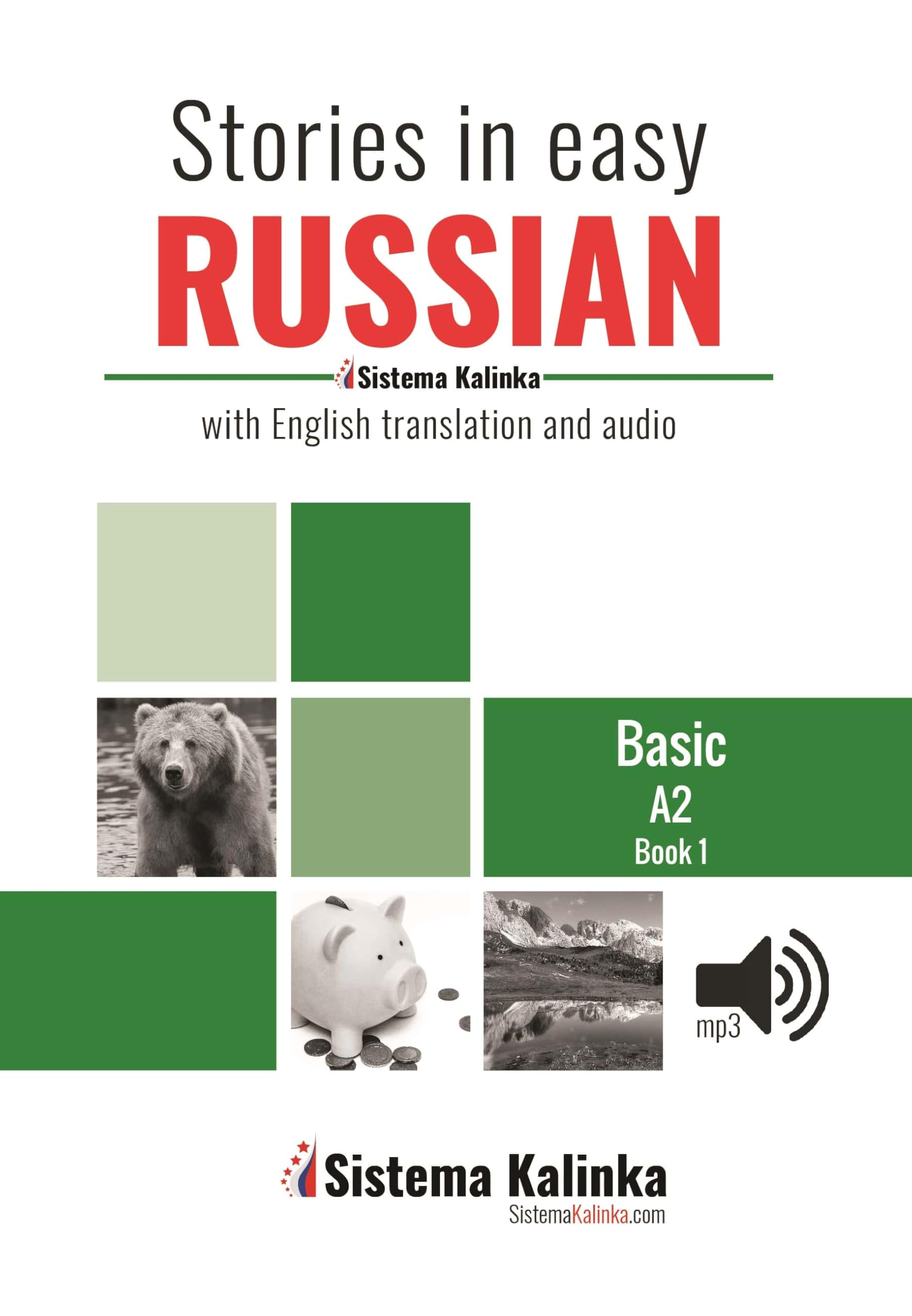 Stories in easy Russian. Level A2. Book 1: With English translation and audio Media & Communication