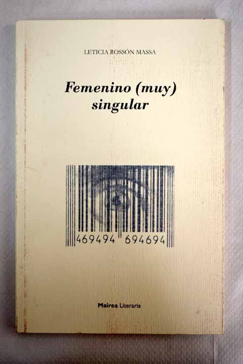 Femenino (muy) singular Books