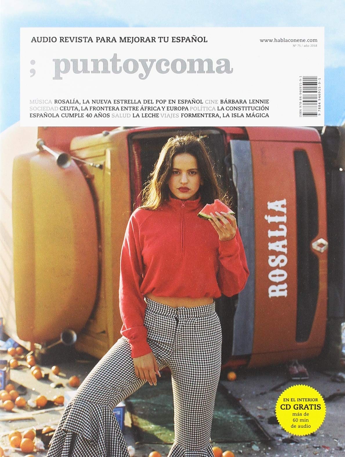 Punto y Coma 75 - Rosalía: Revista para aprender español (Punto y Coms, Band 75) Books