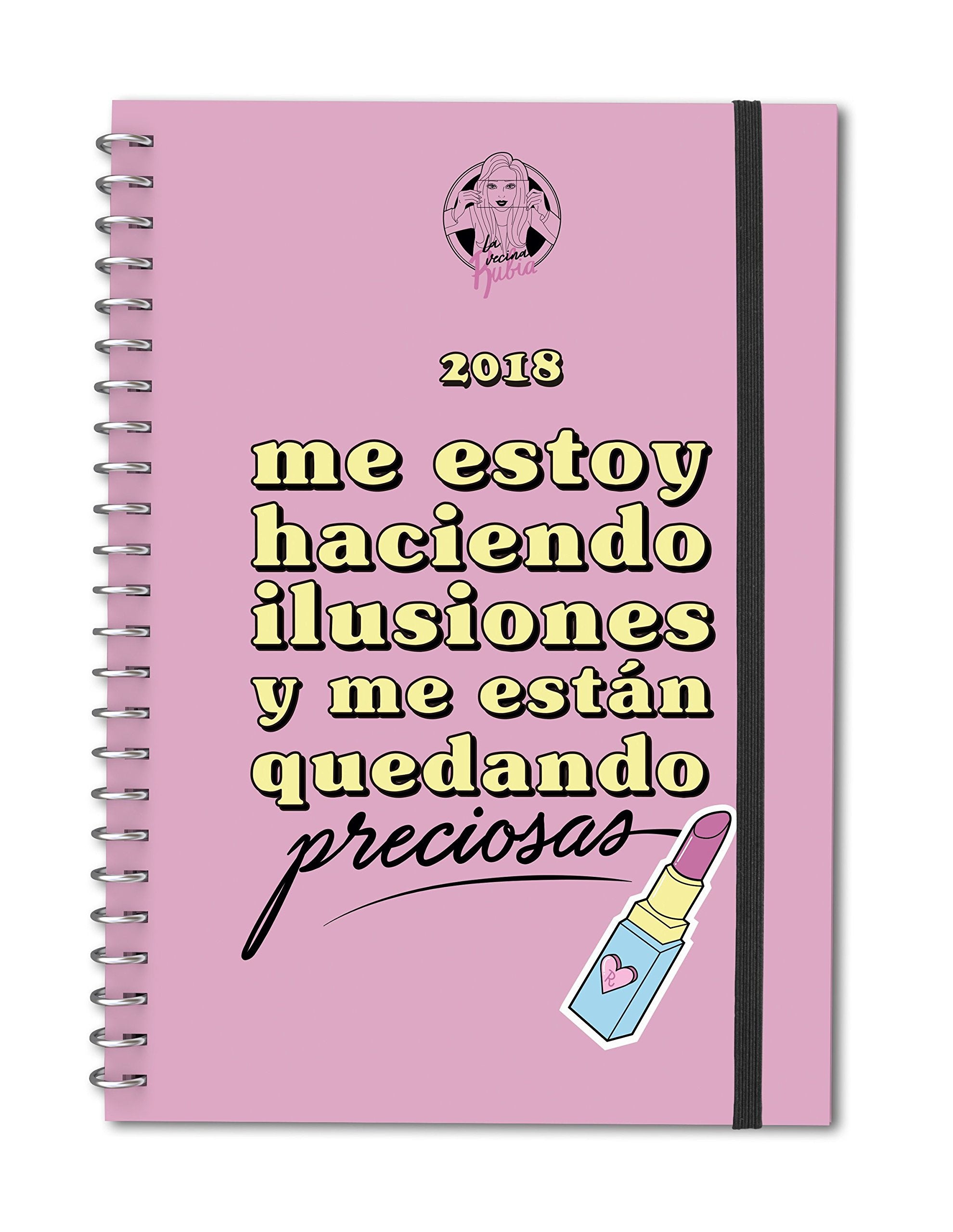 Agenda anual pequeña 2018 La vecina Rubia (TANTANFAN) Hobbies & Crafts