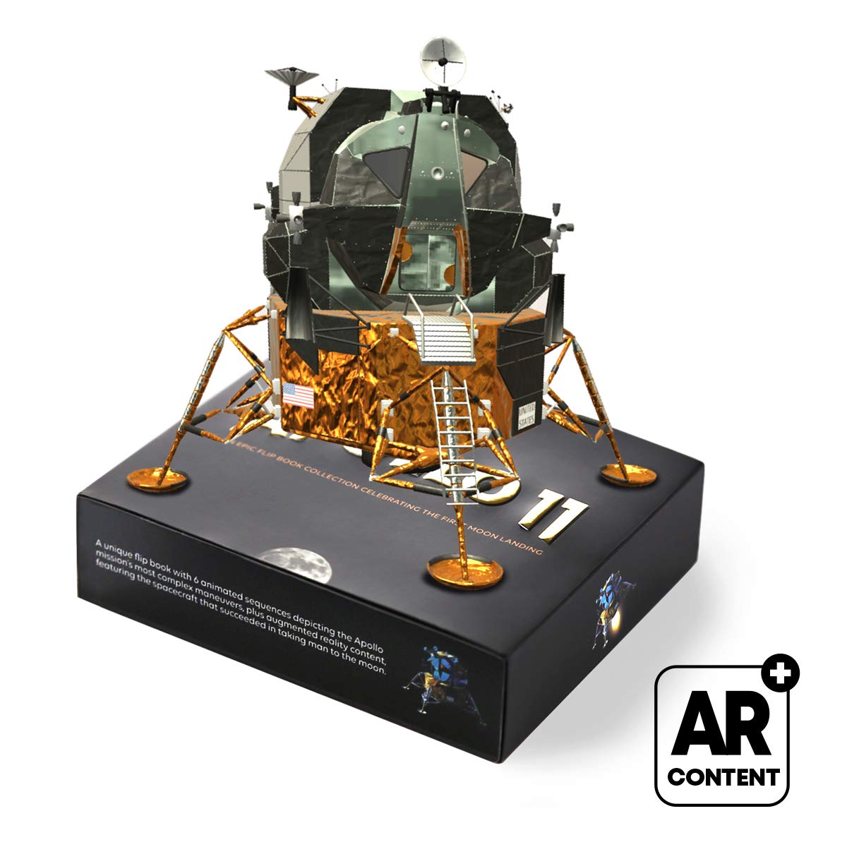 Apollo 11: An Epic Flip Book Collection Celebrating The First Moon Landing book