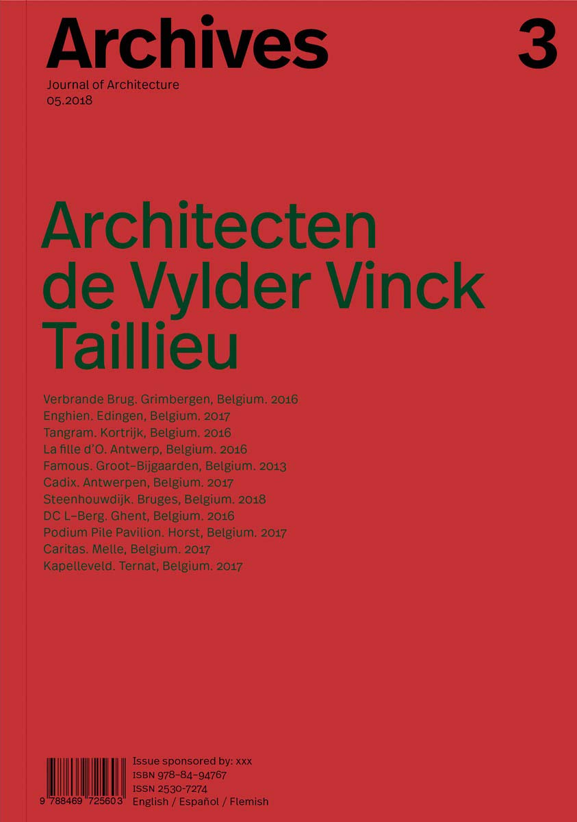 Architecten de Vylder Vinck Taillieu: Archives #3 Social Sciences