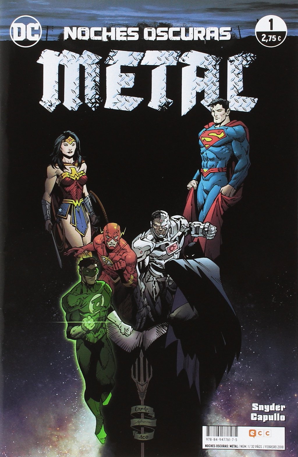 Noches oscuras: Metal núm. 01 (Noches oscuras: Metal (O.C.)) Superheroes