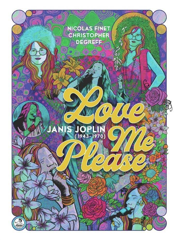 LOVE ME PLEASE: Janis Joplin (1943-1970) Manga