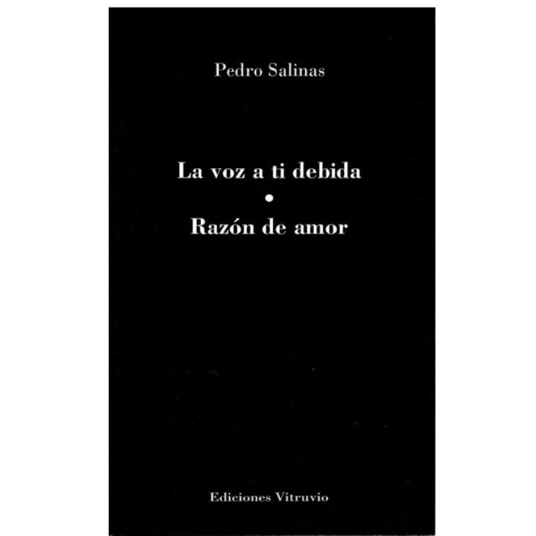 La voz a ti debida º Razón de amor (Baños del carmen, Band 700) Books