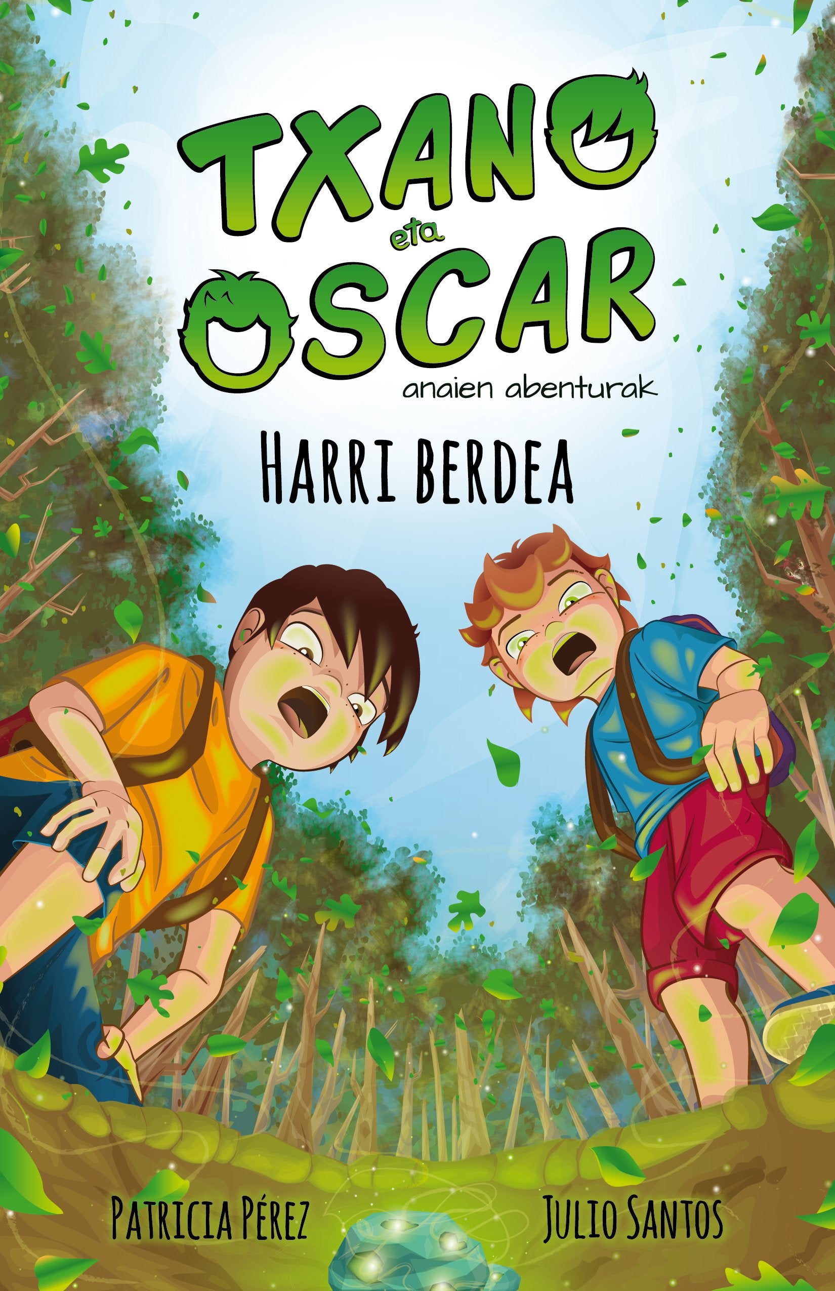 Txano eta Oscar 1 - Harri Berdea: Txano eta Oscar anaien abenturak Novels & Short Stories