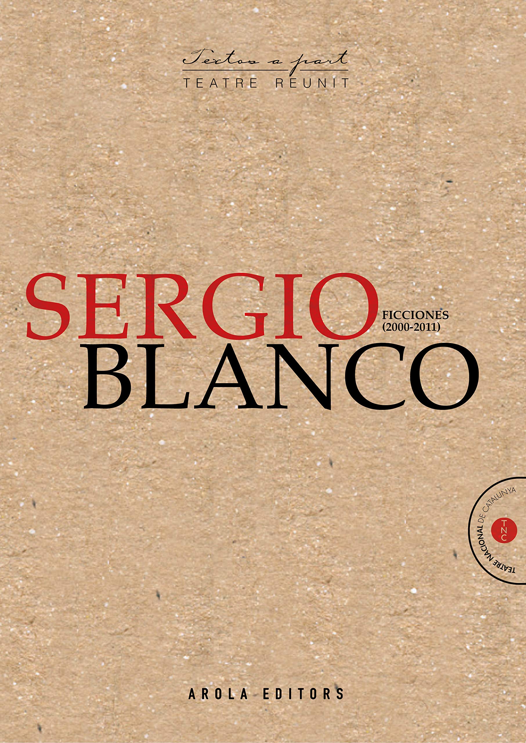 Product Image: SERGIO BLANCO FICCIONES (2000-2001)