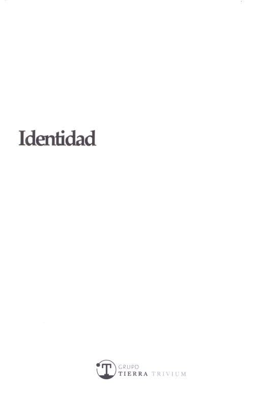 Identidad (TIERRA NARRATIVA, Band 12) Learning & Reference