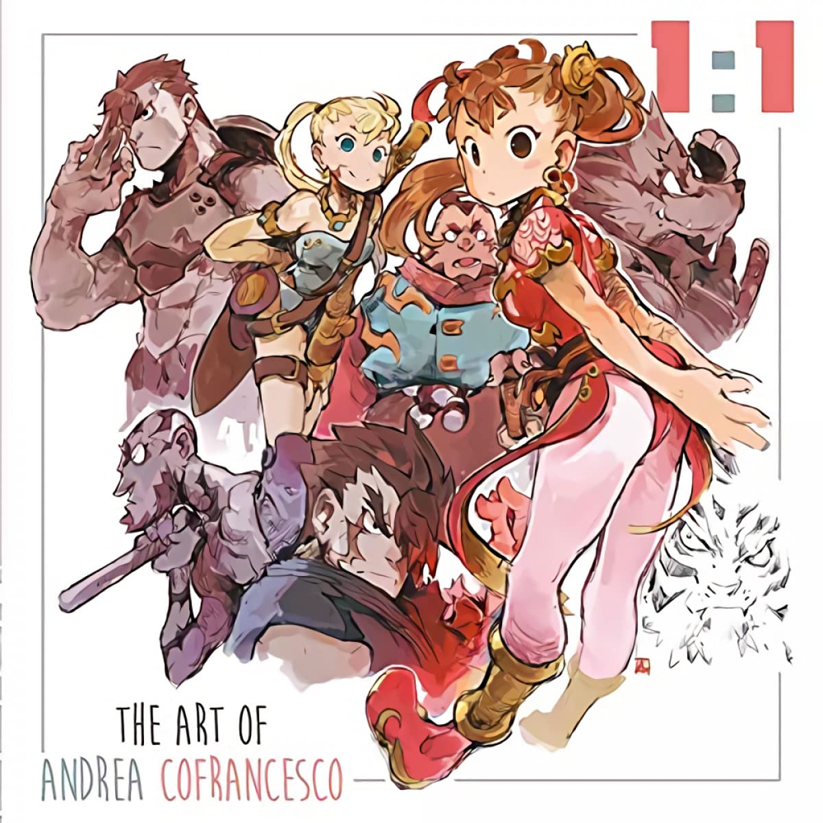 1:1 THE ART OF ANDREA COFRANCESCO Comics for children & teenagers