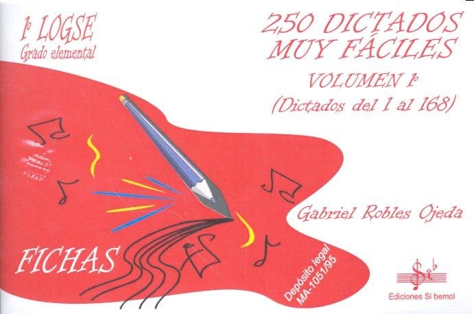 250 dictados muy fáciles para primero de LOGSE book