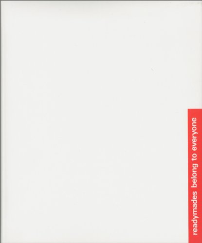 Philippe Thomas: Ready-Mades Belong to Everyone book