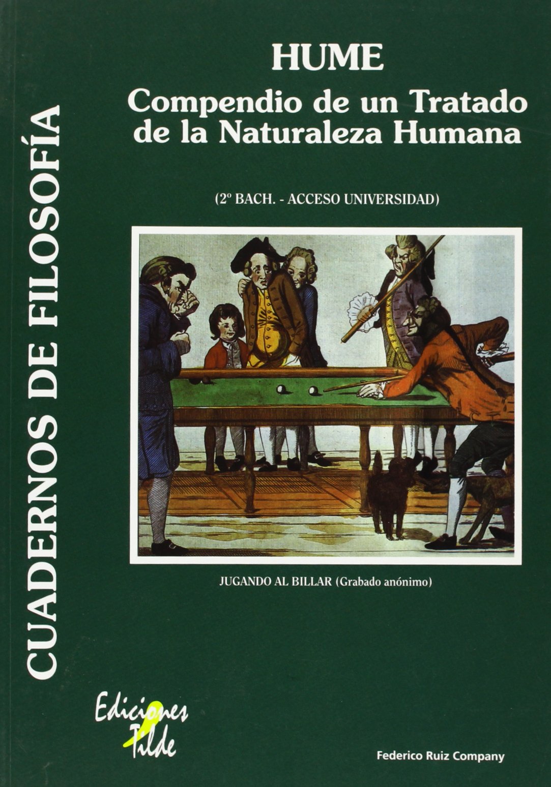 Hume, Compendio de un tratado de la naturaleza humana book
