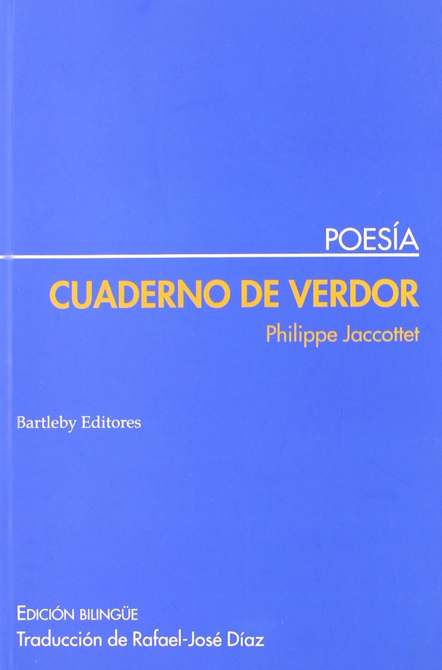 BARTLEBY EDITORES (UDL) Cuaderno de verdor book