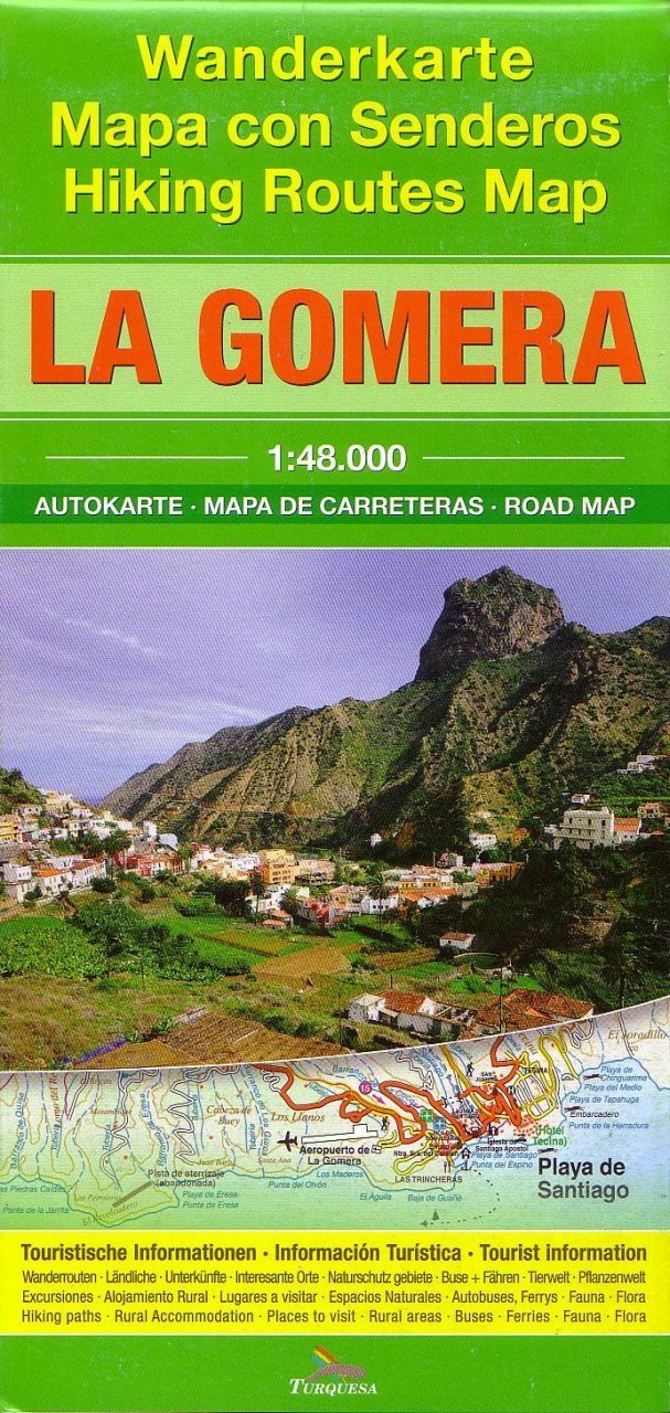 Walking Map of La Gomera Politics & History