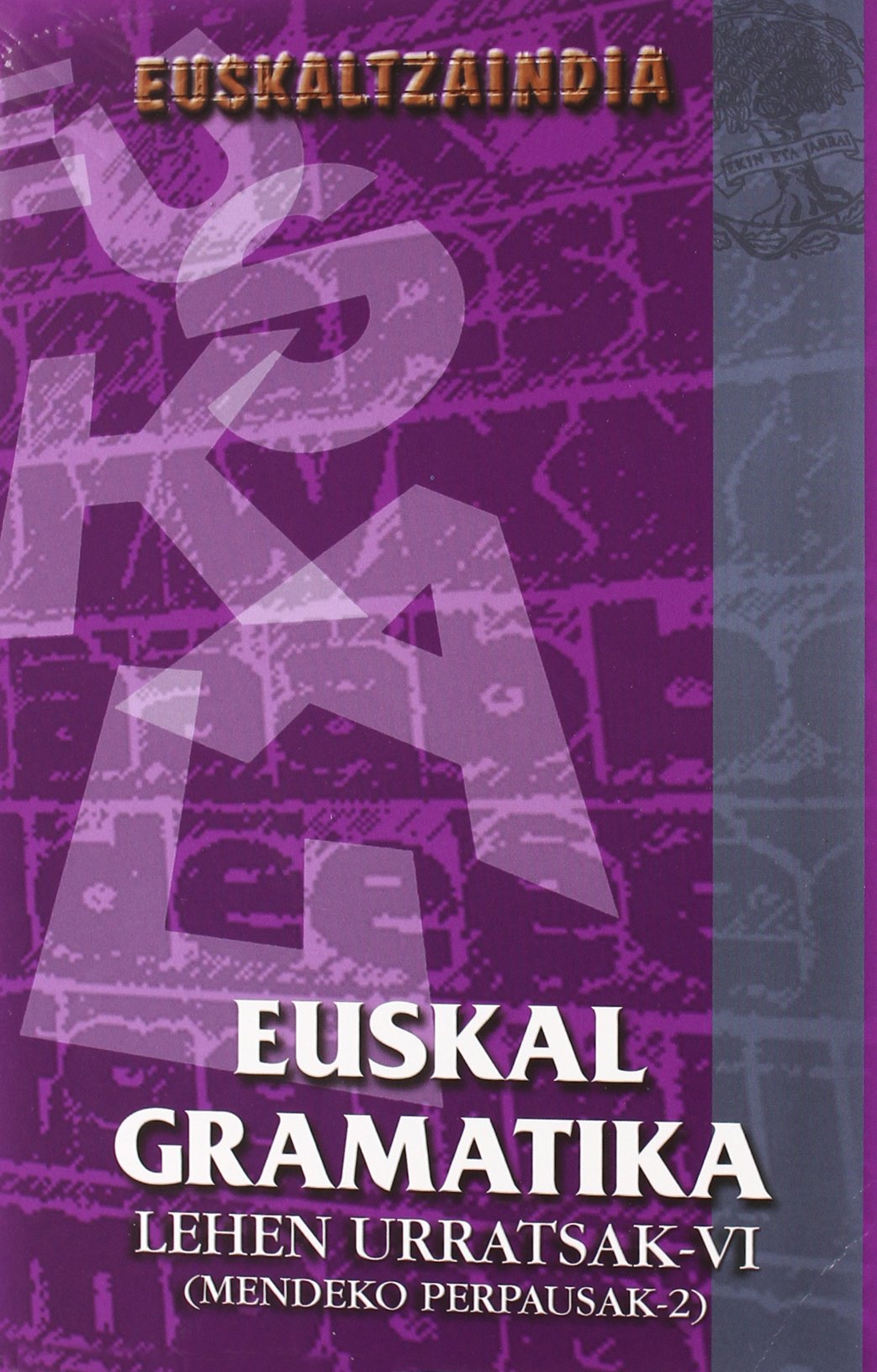 Euskal Gramatika lehen urratsak VI (mendeko perpausak 2) book