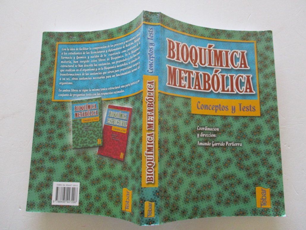 Bioquimica metabolica: conceptos ytests book