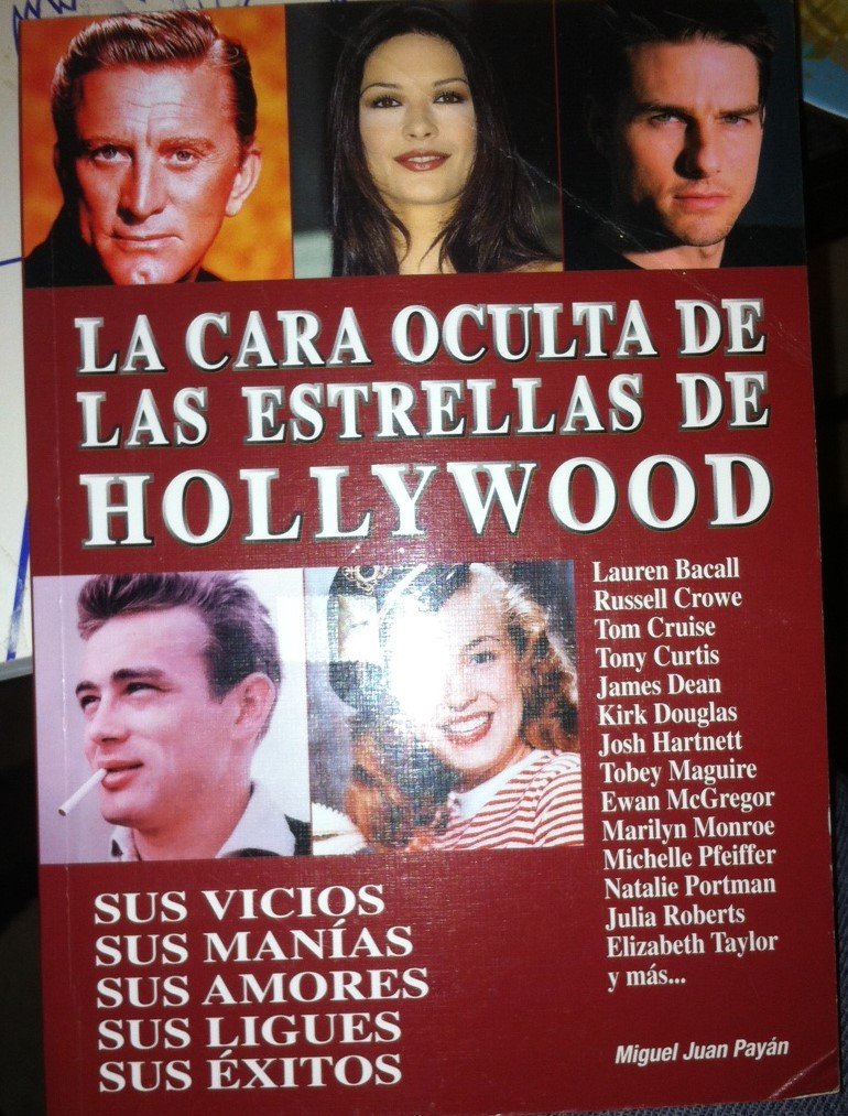 La cara oculta de las estrellas de Hollywood Books