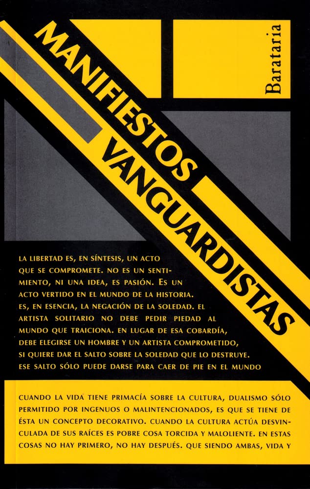 Manifiestos vanguardistas Contemporary literature