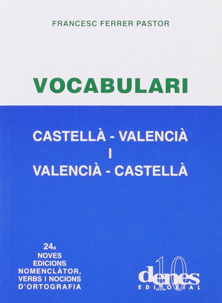 Vocabulari castellà-valencià i valencià-castella book