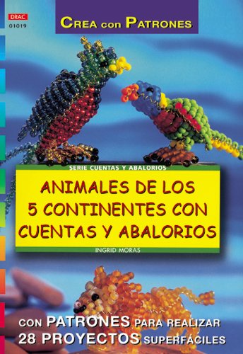 Animales de los 5 continentes con cuentas y abalorios Books