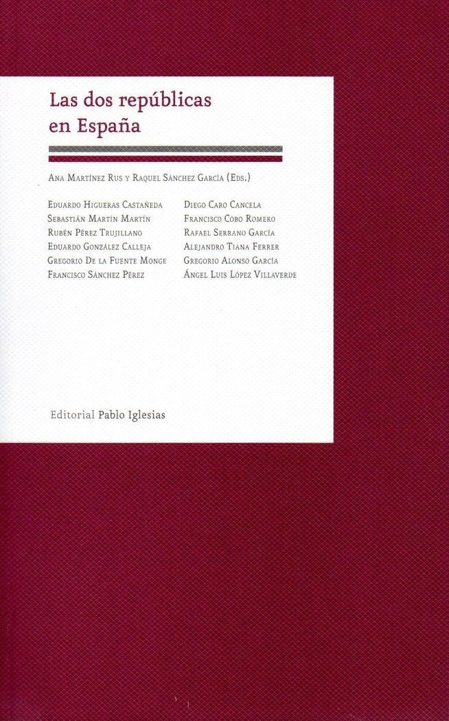Las dos repúblicas en España Philosophy