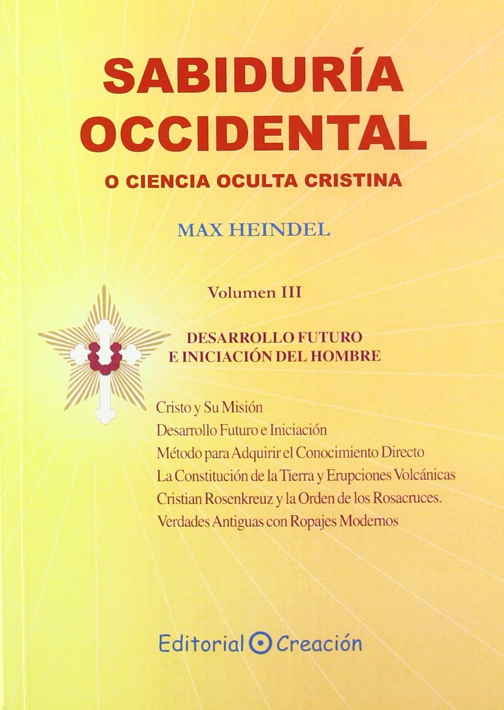 Sabiduria occidental o ciencia ocualta cristiana. Vol III (Sabiduría occidental o ciencia oculta cristiana) Learning & Reference