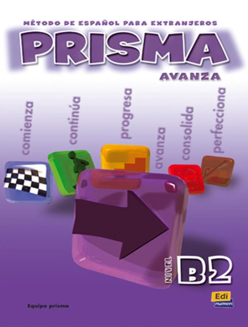 Prisma, método de español, nivel B2, avanza Foreign Languages ​​& Dictionaries