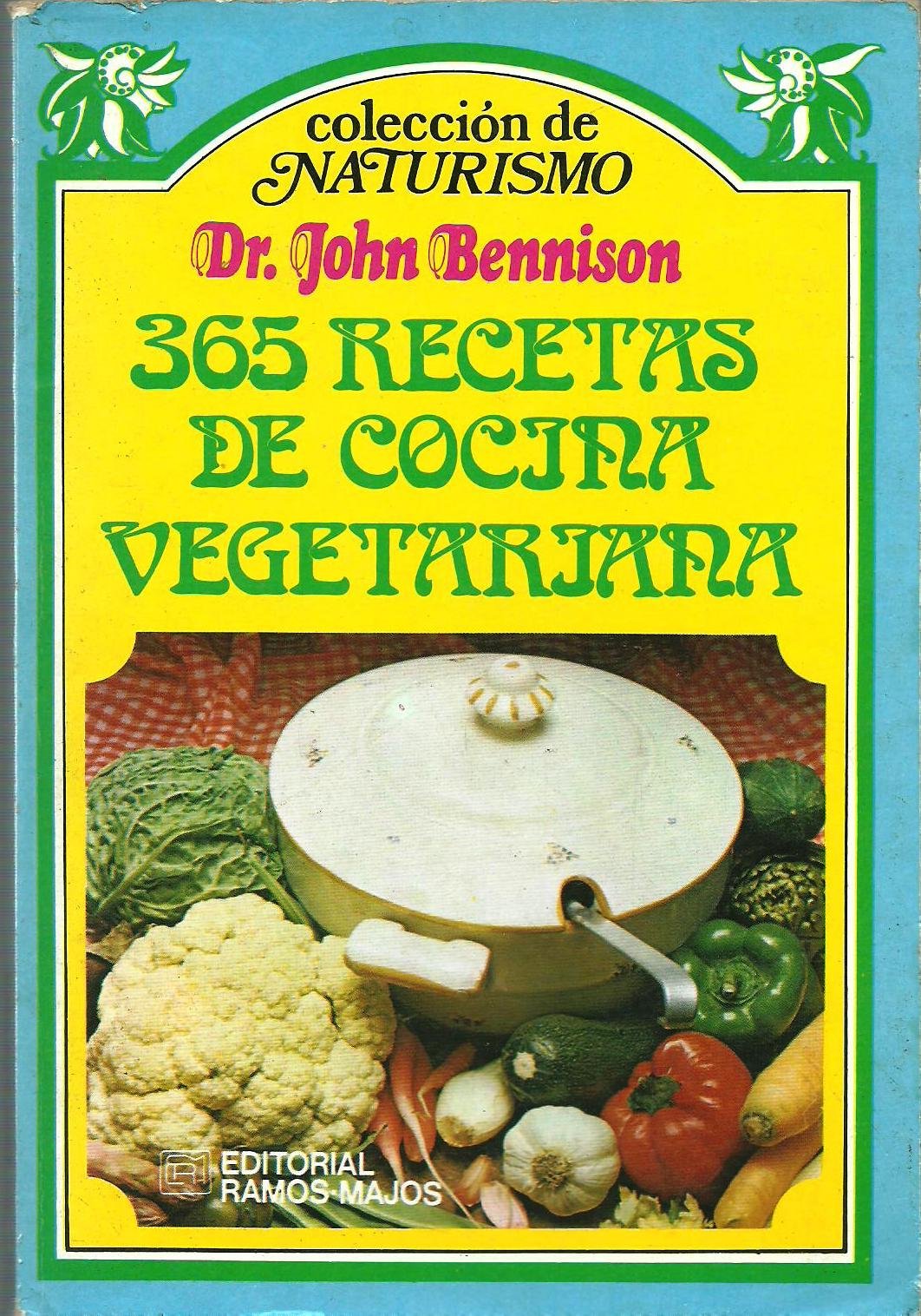 365 recetas de cocina vegetariana John Bennison Books