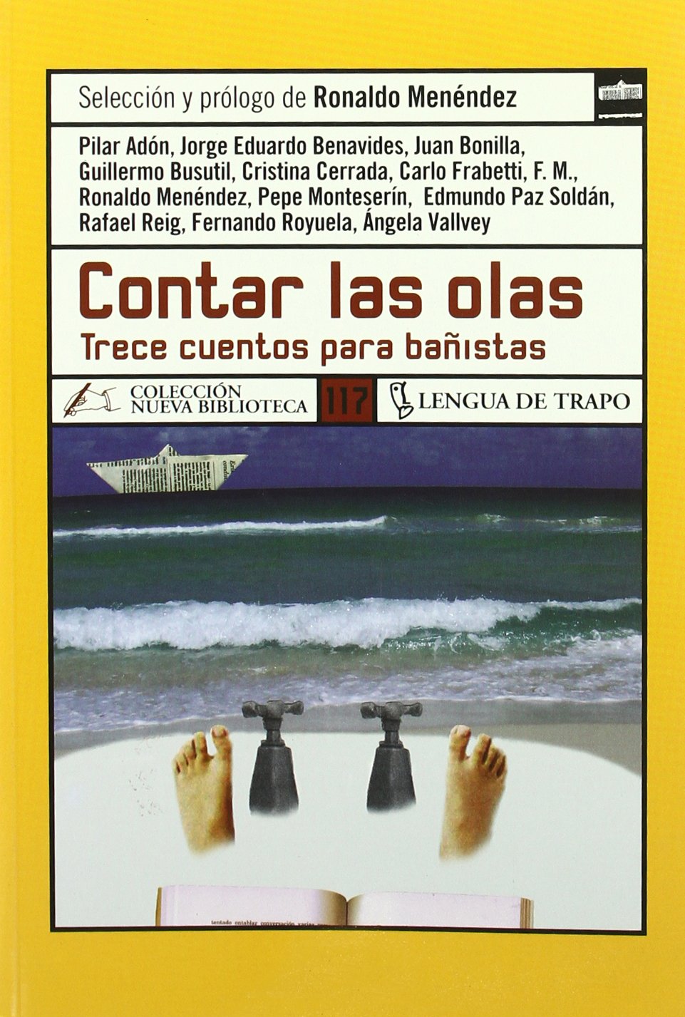 Contar las olas : trece cuentos para bañistas Contemporary literature