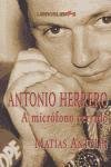 Antonio Herrero : a micrófono cerrado book