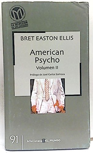American psycho Vol II Ellis, Bret Easton Books
