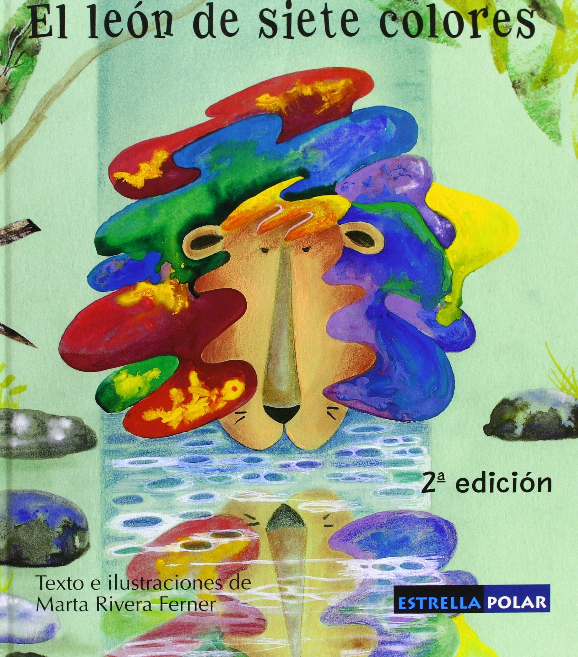 El Leon De Siete Colores/ The Lion of Seven Colors book
