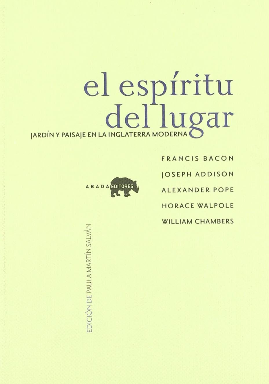 El espíritu del lugar : jardín y paisaje en la Inglaterra moderna Learning & Reference