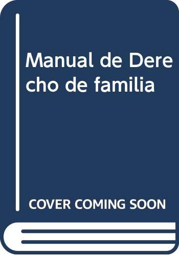 Manual de Derecho de familia Books
