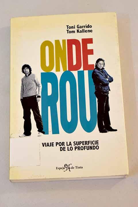 Onderou - viaje por la superficie de lo profundo book