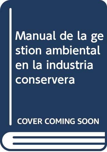 Manual de la gestión ambiental en la industria conservera Mathematics