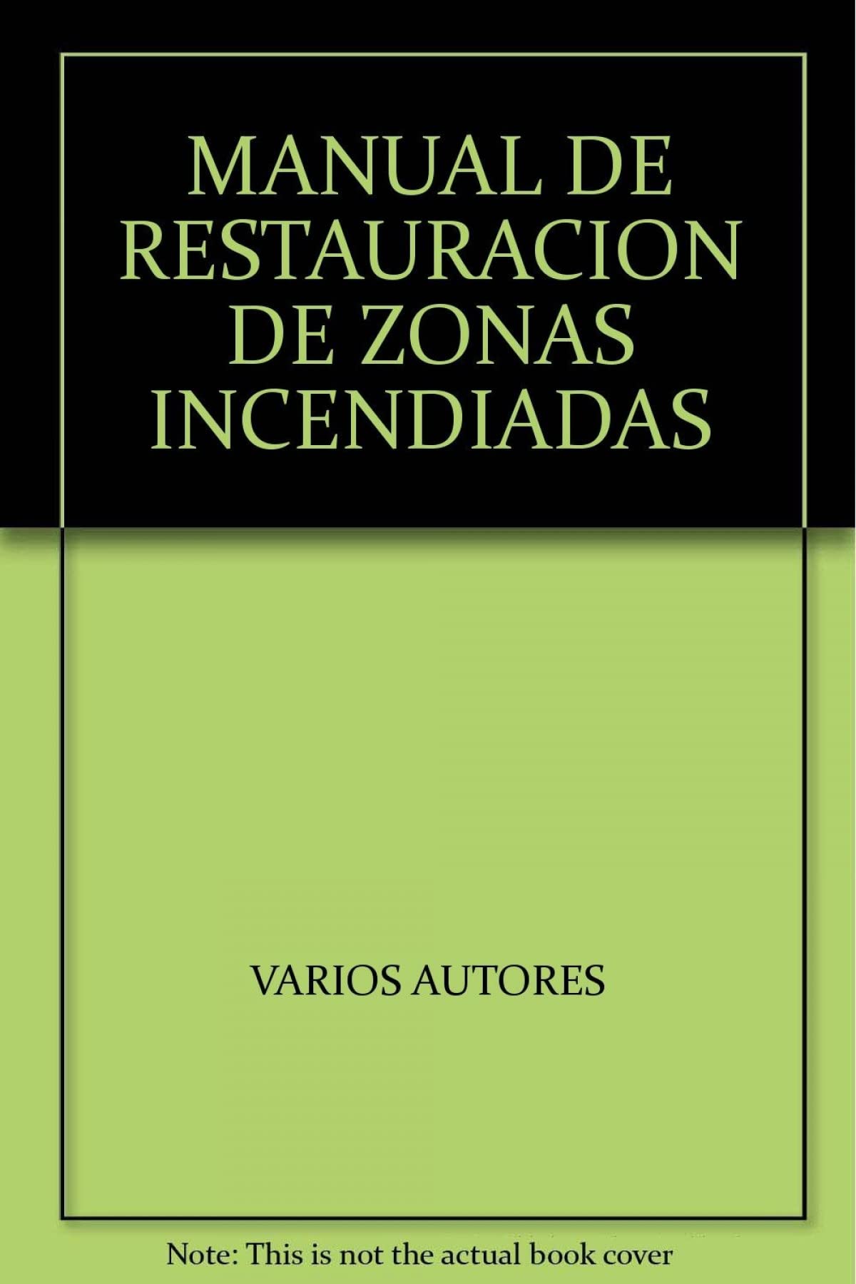 Restauración de zonas incendiadas en Andalucía Mathematics